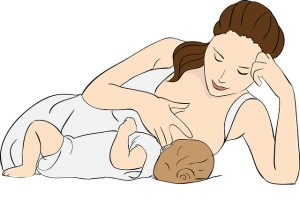 breast feeding with inverted or flat nipples