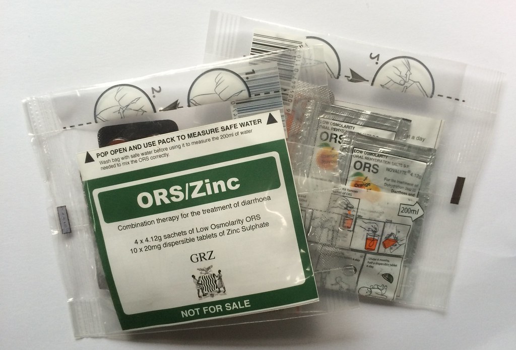 ORS and Zinc Sulfate Combination